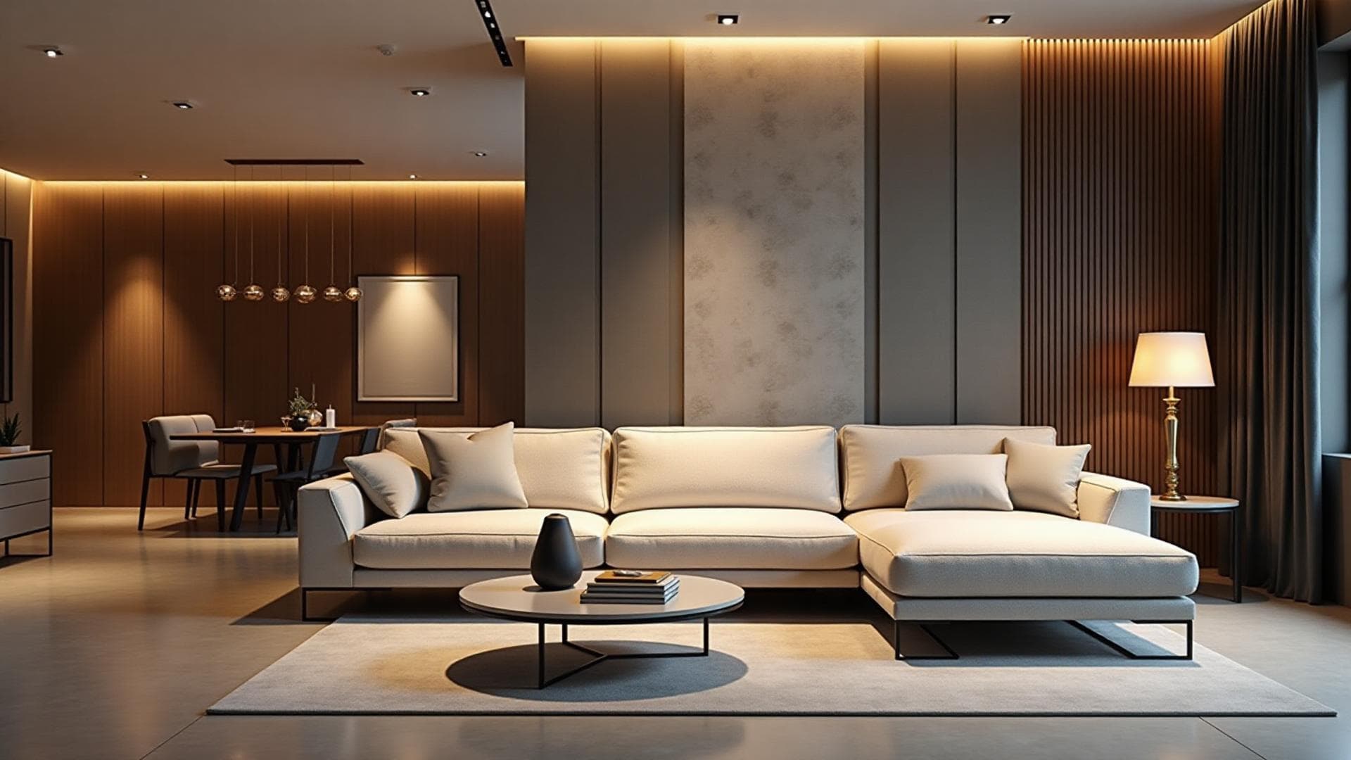 صالة عرض الأثاث الفاخر